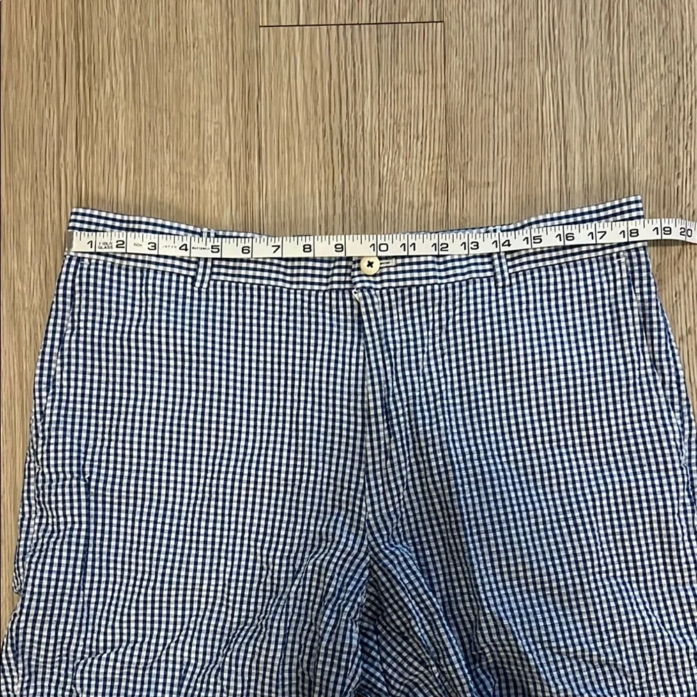 NWOT Southern Tide Size 38 Men's Blue Checkered Shorts